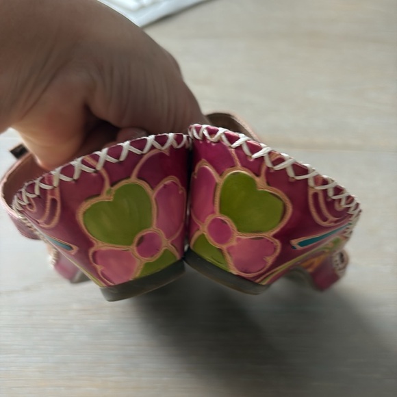 L’Artiste by spring step  Floral Slide Sandals, size 39, new - Picture 5 of 8